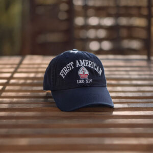 Pope Leo XIV Washed Hat, The First American Pope Cap