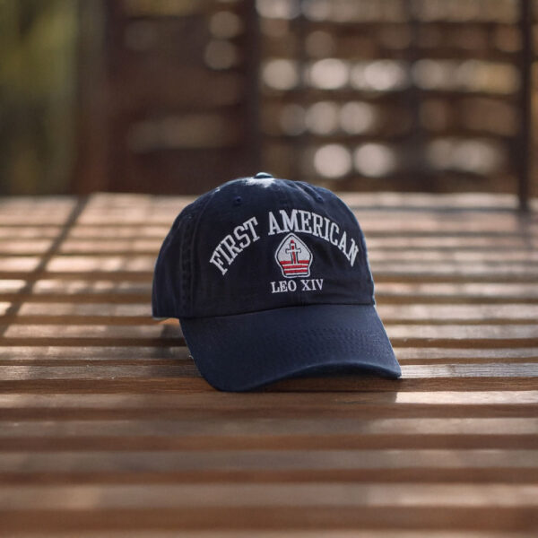 Pope Leo XIV Washed Hat, The First American Pope Cap