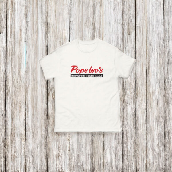Pope Leo's Hot Dogs T-Shirt