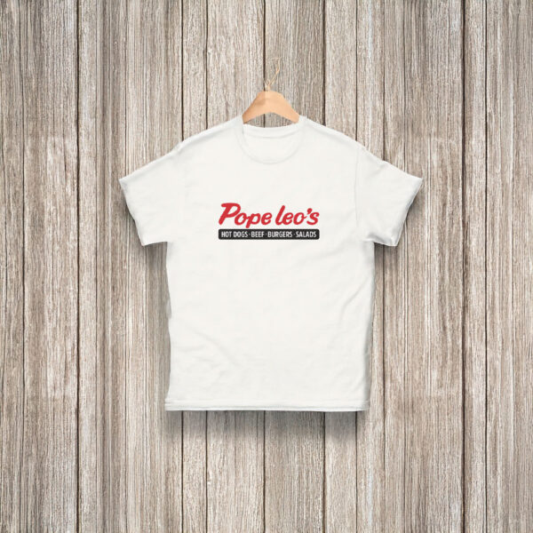 Pope Leo's Hot Dogs T-Shirt