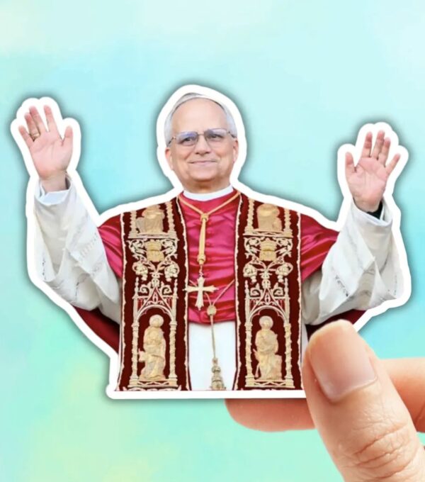 Robert Prevost Pope Leon XIV Sticker