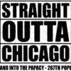 Straight Outta Chicago New Pope Leo XIV T-Shirt