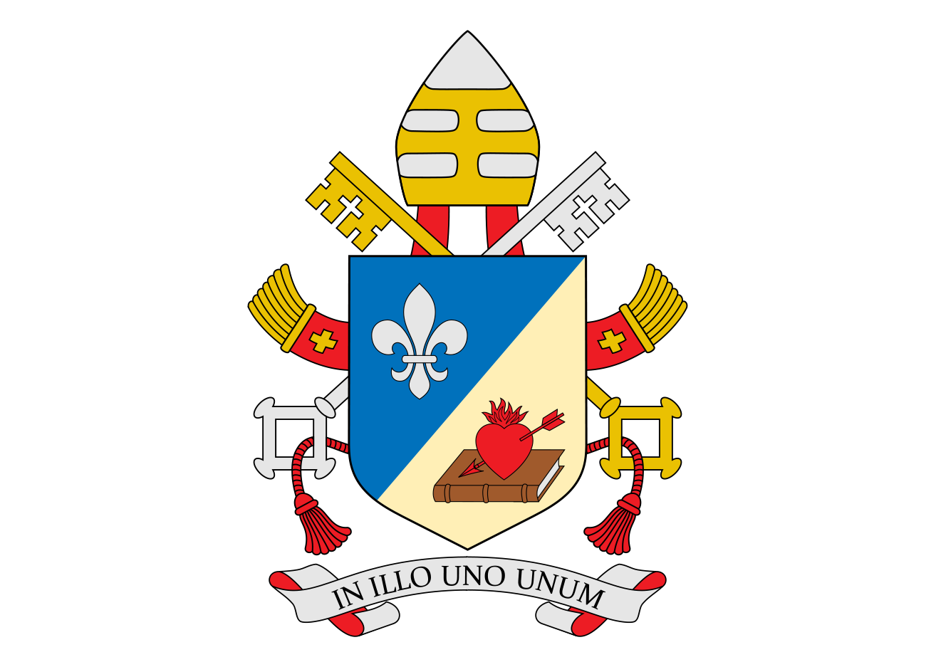 Coat of Arms of Pope Leo XIV T-Shirt